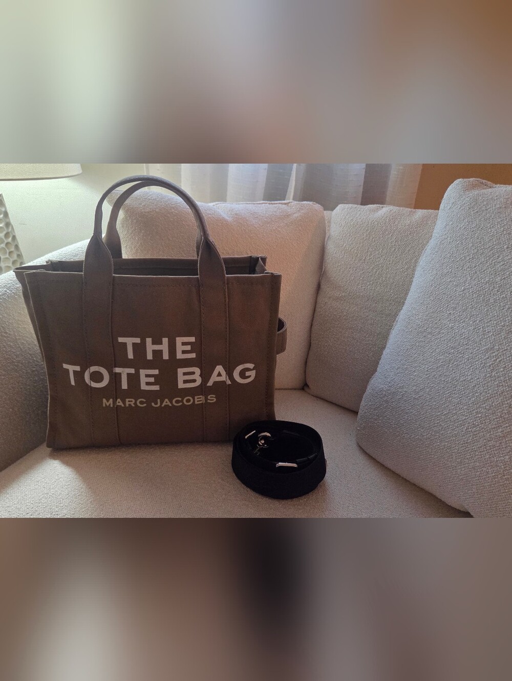 Marc Jacobs The Tote Bag - Olive Green Canvas Tote